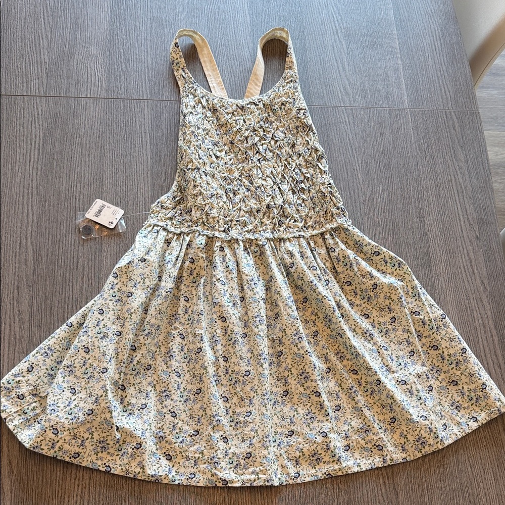 Free People Sundress - Blue on Cream Size S